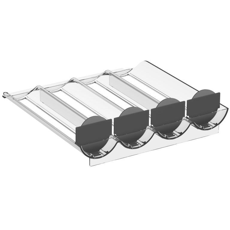 11666301 OTP Can Springload Round Pushers- 4 Wide