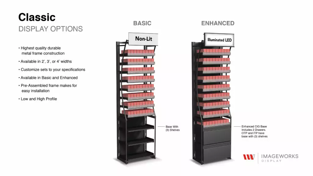Classic display options