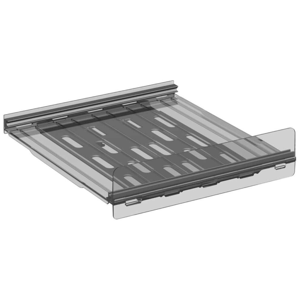 1ft Adjustable Tray w/o Channel - ImageWorks Display
