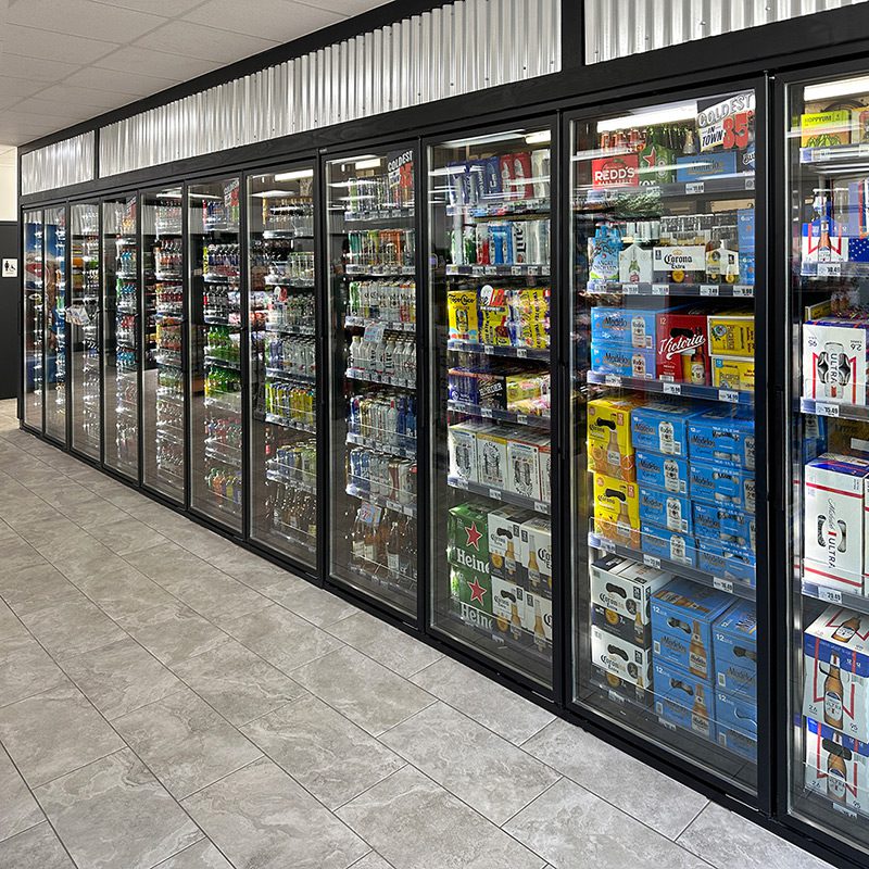 quality mart cooler exterior